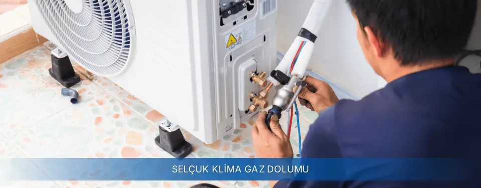 Selçuk İlçemi Demirdöküm Klima Gaz Dolumu
